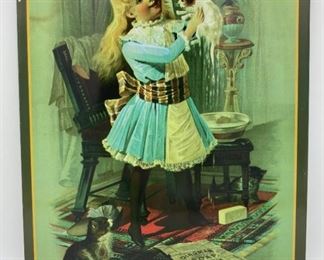 Dingman Soap metal advertising sign (reproduction)