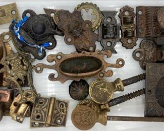 Architectural salvage - antique hardware