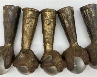 Architectural salvage - antique claw feet