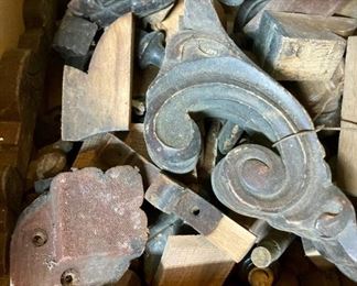Architectural salvage - antique cornices