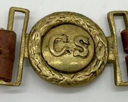Civil war era belt buckle