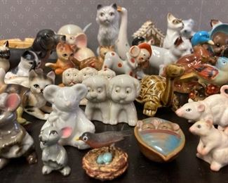 Vintage and antique figurines
