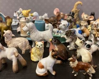 Vintage and antique figurines