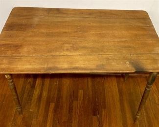 Antique farmhouse folding work table