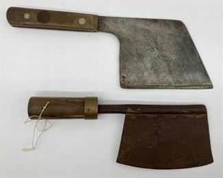 Primitive meat cleavers