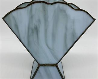 Stained glass vase