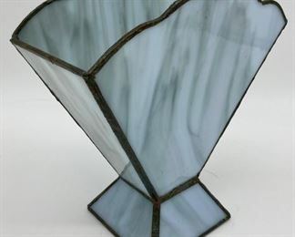 Stained glass vase