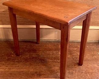 Antique wooden accent table