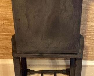 Antique black cabinet