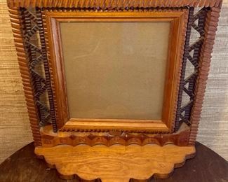 Hand crafted wooden picture frame labeled Annabelle