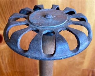 Antique surveyor's tripod