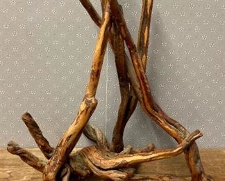 Table top driftwood art