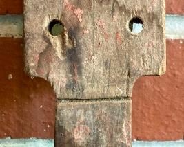 Antique wood banjo frame