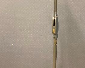 Vintage Mid-Century Modern Dazor Mfg. Co. industrial portable adjustable floor lamp