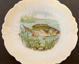 Vintage porcelain course identification plate