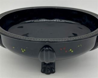 Vintage black amethyst by Smith Glass