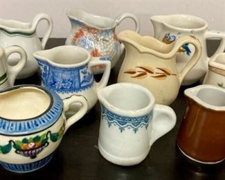 Vintage restaurantware individual creamers