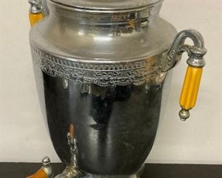 Champion chromium plated ware electric coffee urn