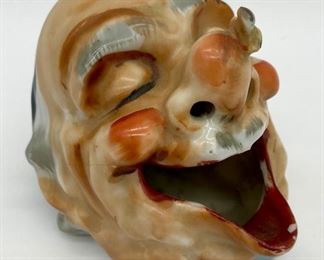 Various vintage pottery, porcelain, ceramic and plastic figurines