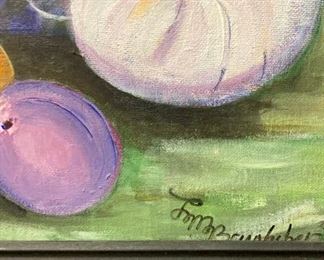 Original Lynn Brunhuber still life painting