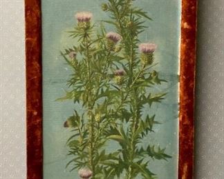 "Blessed Thistle" painting