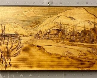 MacFarland wood engraving art