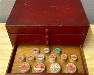 Vintage sewing box