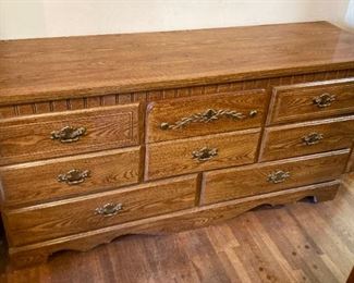 Vintage triple dresser