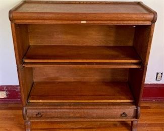 Antique wooden barrister cabinets (incomplete)