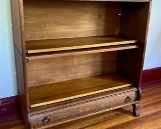 Antique wooden barrister cabinets (incomplete)