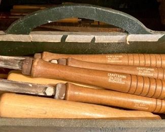 Assorted chisels (Craftsman and others)