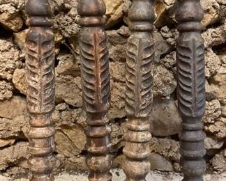 Antique claw foot table legs