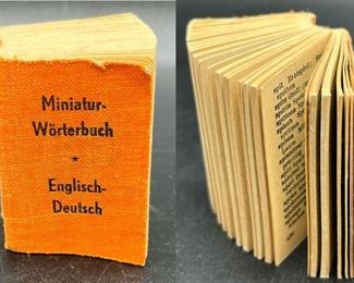 Mini English German Dictionary