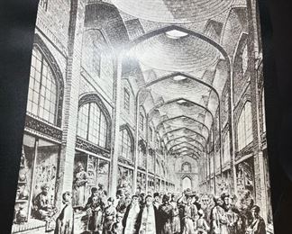 "Bazar Shiraz" as seen by Jane Dieulafoy