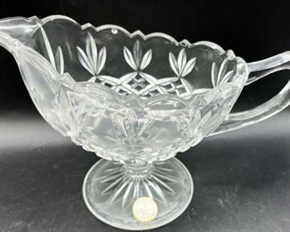 Shannon Crystal Gravy Boat