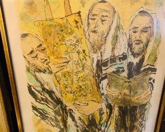 artist signed  print 