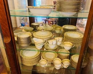 very large very early set of Noritake in the Zembla pattern