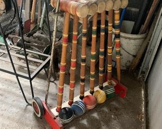 Croquet set