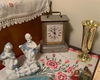 Antique carriage clock