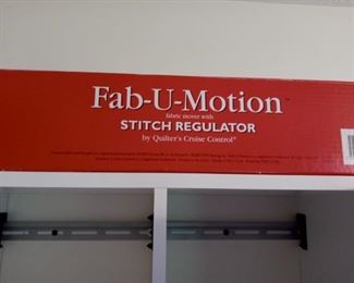 Fab-U-Motion Stitch Regulator