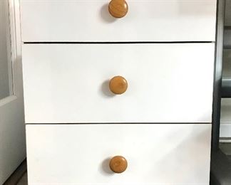 Rolling 3 Drawer Chest