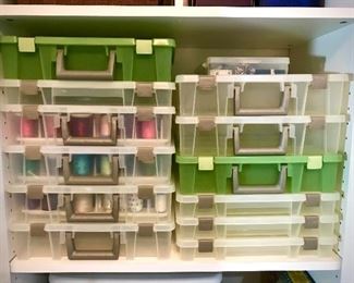 Craft Storage and Quilting Thread