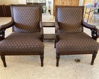 Najarian Furniture arm chairs