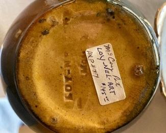 McCoy Loy-Nel-Art tulips pottery