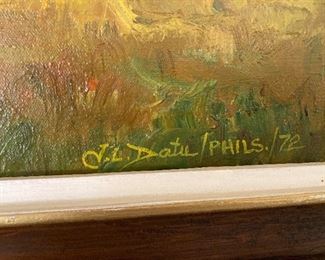 J.L. Datu original art