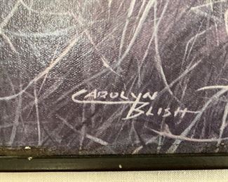 Carolyn Blish framed art