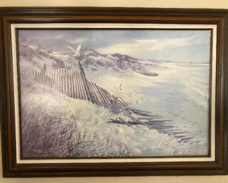 Carolyn Blish art--beach