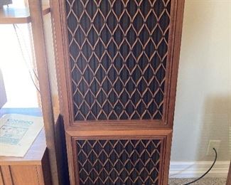 1970s Pioneer CS-99A six-way honeycomb speakers