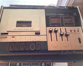 vintage TEAC cassette player recorder