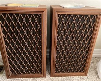 1970s Pioneer CS-77A four-way honeycomb speakers--fresh out of their boxes